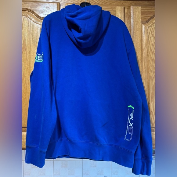 Polo Ralph Lauren Perfomance RLX Blue Hoodie Sweatshirt Men’s XXL - Picture 6 of 7
